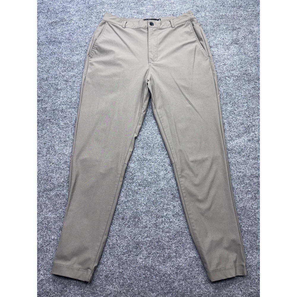 Cuts AO Jogger Mens Large‎ Sage Green Technical Performance Tapered Pants 32x28 - Picture 2 of 9